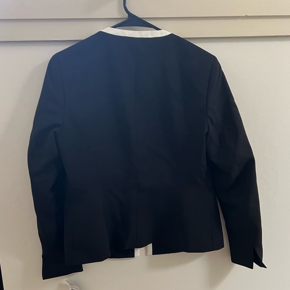 NWT Black Label Ladies Blazer with White Trim - Picture 4 of 5